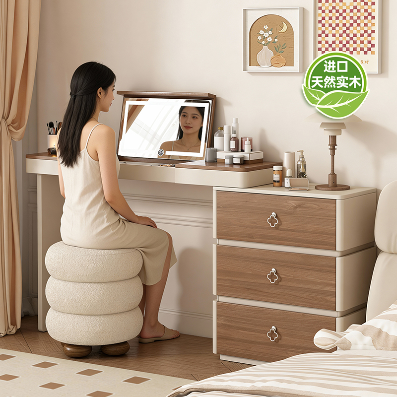 Oak Melamine bedroom vanity table